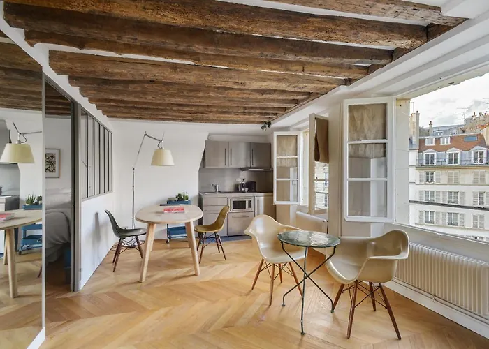 Cosy & Bright Under The Beams On Place Dauphine Id 319