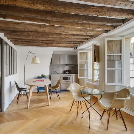 Cosy & Bright Under The Beams On Place Dauphine Id 319
